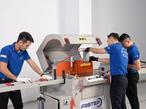 Máy cắt nhôm 1 đầu mâm xoay F500 4 May cat nhom 1 dau mam xoay F500 180121 3 2