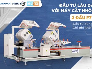 Máy cắt nhôm 2 đầu F77 1 May cat nhom 2 dau mam xoay F77 10